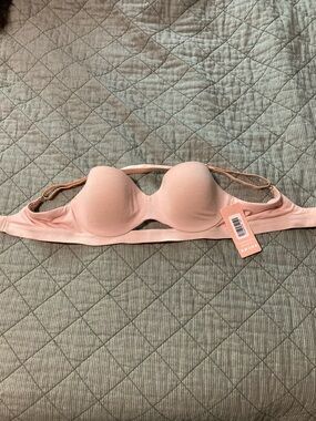 NWT Third love cotton T-shirt, blush bra 30 C